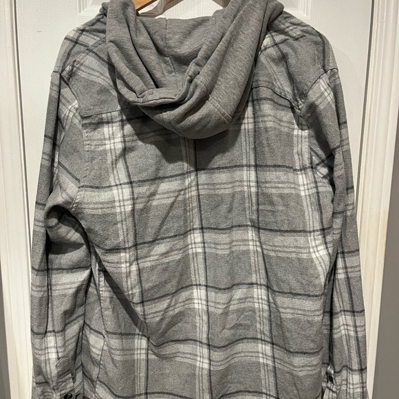 Bluenotes Hooded Flannel - Picture 2 of 3